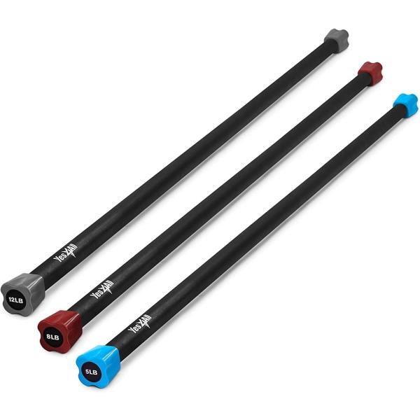 Yes4All ワークアウトバー ウェイトバー エクササイズバー 15kg Amazon | イエスフォーオール(Yes4All) ウエイトバー ワーク