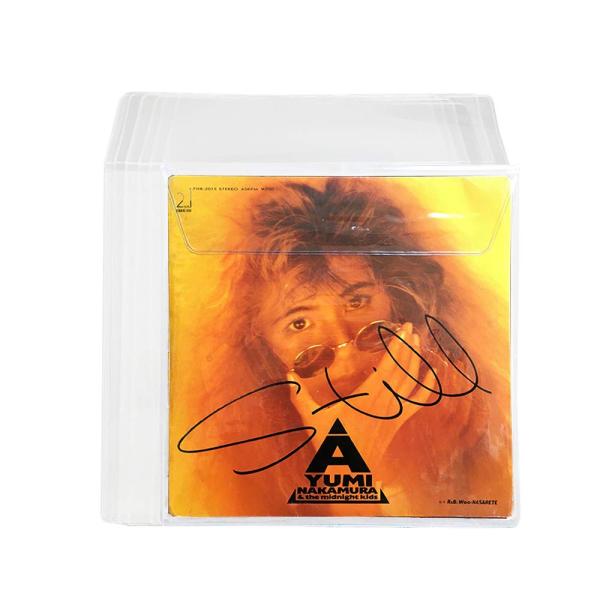 【商品概要】パッケージ内容：7インチEPレコード用防水PVC保護袋10枚入りレコード保護袋サイズ：19cm*19cm+5cm、厚み0.25mm、重量：10枚約300gです。安全無味なPVC素材にしています、超厚くて防水保護ジャケット、再利用...