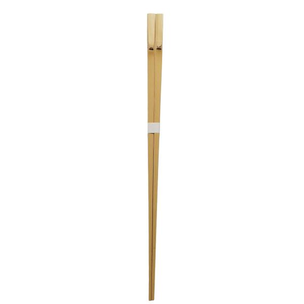 きくすい 国産菜ばし おとり箸 (無塗装 四方面取, 33cm)