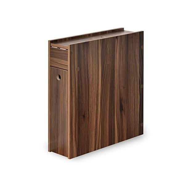 【商品概要】?【トイレグッズを見せずに収納】 奥行17cmのスリム設計で狭いスペースに設置可能。メインの収納はキャスターが付いているので、スライドして取り出すことができるので便利。?【引き出し式で取り出しラクラク】 トイレットペーパーやトイ...