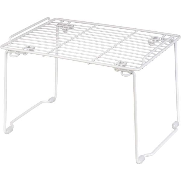 【商品概要】商品サイズ:約29×20×18.5cm重量:約420g本体:鉄(粉体塗装)、ゴム足:シリコーンゴム耐荷重:2kg積み重ねて使用できます【商品説明】商品紹介シンク廻りやシンク下の空間を有効活用。1段でも2段でも使い方は自由自在です...