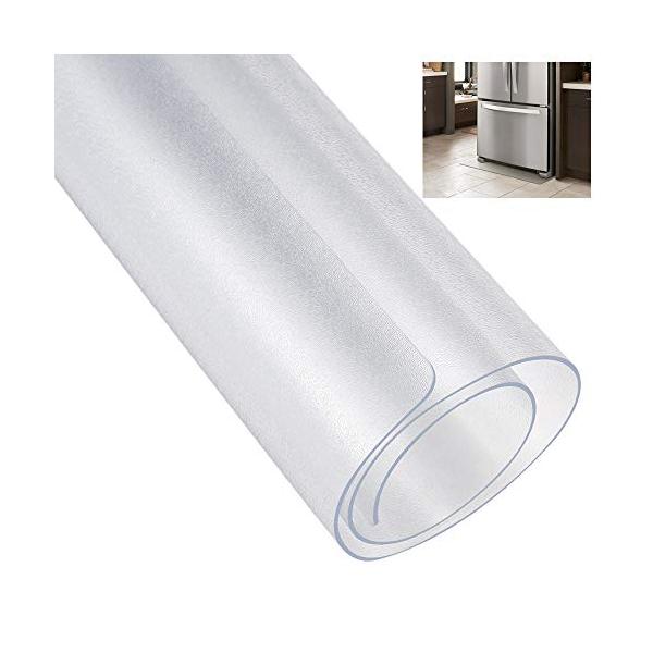 他サイト： [ECO PLUS] 冷蔵庫 マット キズ防止 凹み防止 床保護シート Mサイズ 65×70cm ?500Lクラス 厚さ2mm 無色 透明 国内正規一の商品画像