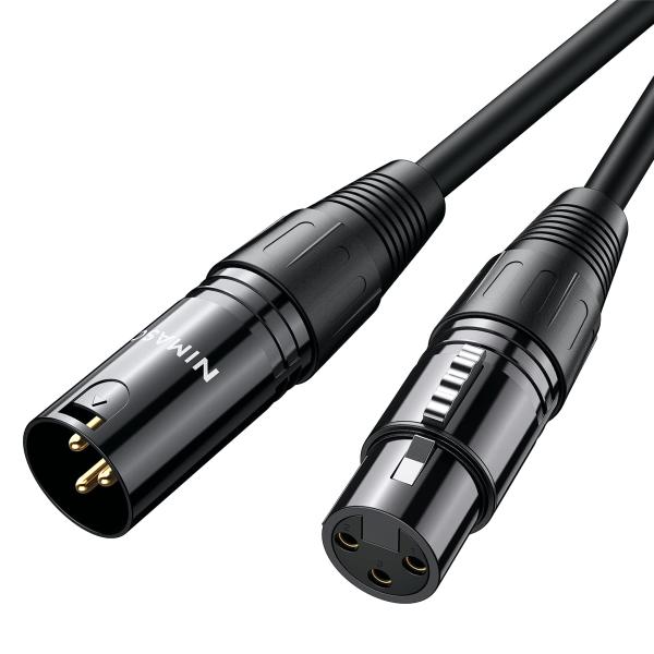 【商品概要】【XLRマイク用ケーブル】両端はキャノン(XLR 3ピン)のケーブルでございます。ライブハウスやスタジオでミキサーやDIに接続するとき、また歌ってみたなどパソコンに入力する際には、オーディオインターフェイス機器の相互接続に最適で...
