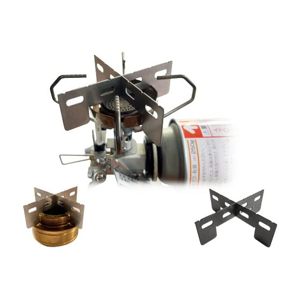 鍛冶屋の頓珍漢 Fore Winds Micro Camp Stove トランギア アルコールバーナー 用 チタン五徳 軽量 堅牢 五徳が安定 日本製