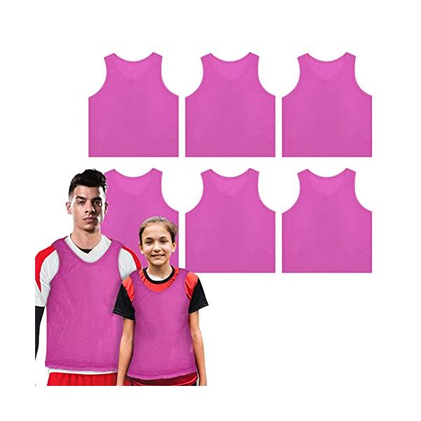 【商品概要】【ポリエステル100％繊維】洗濯・乾燥が簡単、柔らかく繊細、しわになりにくい。 弾力性と安定性、高強度と弾力性の回復。暑い夏のメッシュ生地は、暑く感じることはありません。【DIY制作】私たちのフットボールベストには数がありません...