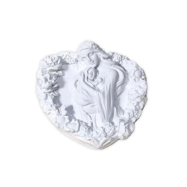 【商品概要】アロマストーン石膏とエッセンシャルオイルオイルを固めて作りました。レモングラスのほのか香りに癒されます。穏やか微笑ましいデザインです。 見るだけで幸せになれる様な、飾るだけで日々に少しの癒しを与えてくれます。アンティークな雰囲気...