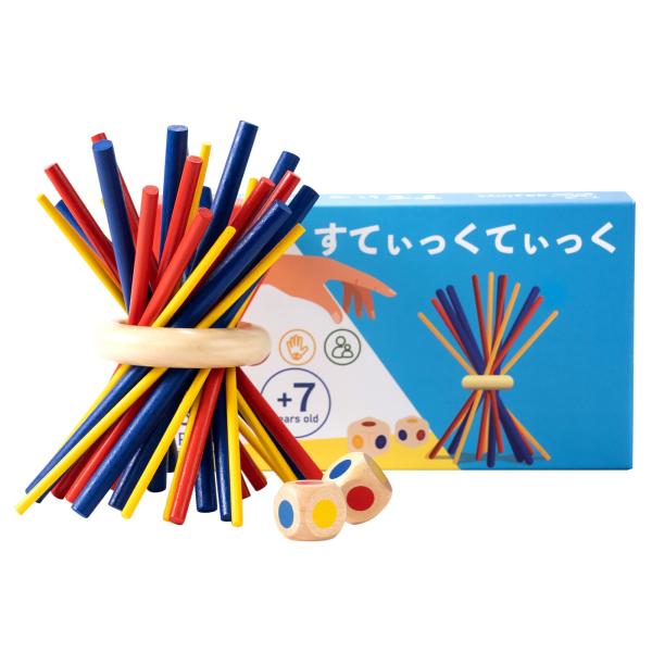 903toys すてぃっくてぃっく 30pcsバージョン バランスゲーム スティック ゲーム Wサイコロ 手先の訓練 脳トレ