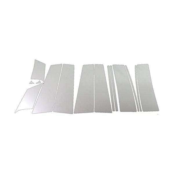 BRIGHTZ アイシス 10 11 15 超鏡面ステンレスメッキピラーパネル 14PC