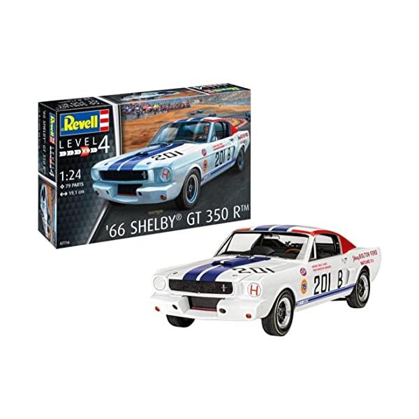 SHELBY 1/24 1966 シェルビー GT 350R 新品未組立 1966 シェルビー GT 350R (プラモデル) - ホビーサーチ カーモデル