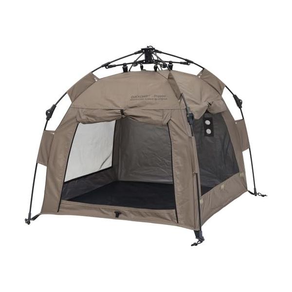 【商品概要】可愛くて使いやすいペットのためのミニマルなテントが登場！紐を引っ張るだけの簡単設営。UVカット加工が施されたシルバーコーティング生地。大型メッシュ窓で通気性抜群。給水器が取り付けれる。【商品説明】説明[商品スペック]●展開サイズ...