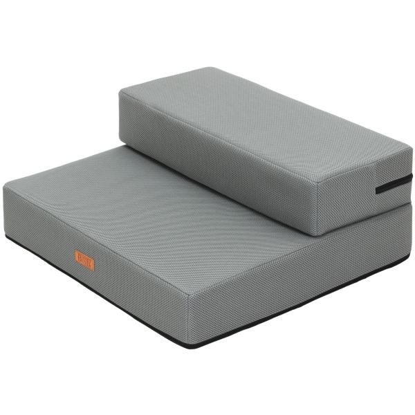 【商品概要】??【ペット保育園＆ホテル監修してもらいました】ペットのお預かりサービスを行っている「PET HONOKA」様に監修してもらったご家庭のワンちゃんのための犬用ドッグステップです。足腰を痛めてしまう前に予防ができるペット用階段です...