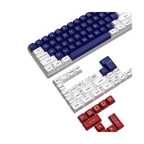 【商品概要】【PBT素材昇華印刷】このキーキャップはPBT素材で作られており、ABS素材よりも強くて耐久性があります。マットな表面は長時間使用してもベタつきを感じず、快適な打鍵感を実現します。同時に、キーキャップの印刷には、特殊なインクを印...