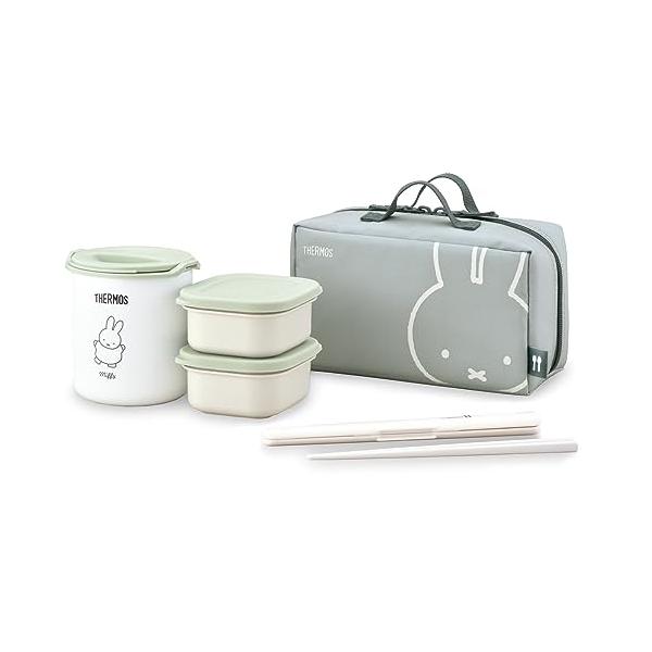 他サイト： サーモス 保温弁当箱 約0.6合 ミッフィー ライトグリーン DBQ-256B LTGの商品画像
