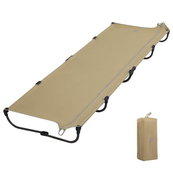 他サイト： TIMBER RIDGE キャンプベッド ジェットコット UL【20秒展開・パーツ組立不要】 折りたたみ L190.5*W66*H15.5cm 耐荷重の商品画像