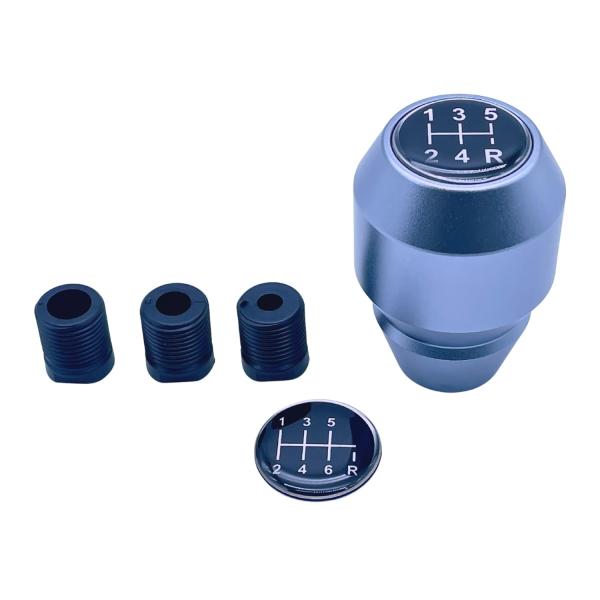 shymie シフトノブ mt アルミ シフトパターン 5速 6速 兼用 変換 アダプター 付き M8 M10 M12 車 49mm 70mm ガンメ