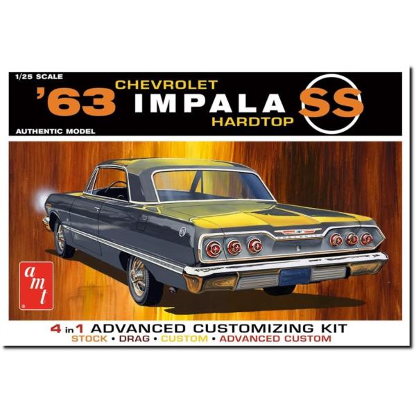 希少!！ 激レア!！世界限定品 未開封 amt '63 シボレー インパラ プラッツ AMT 1/25 1963 シェビー・インパラ SS プラモデル AMT1149
