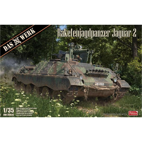 ダス・ヴェルク(Das Werk) 1/35 ラケーテンヤークトパンツァー ヤグアル2 プラモデル USCDW35036 (戦車)