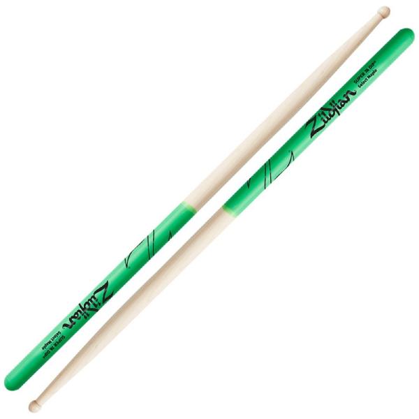 Zildjian �W���W���� �h�����X�e�B�b�N Super 7A GREEN DIP ���C�v���O���[�� LAZLZS7AMDG