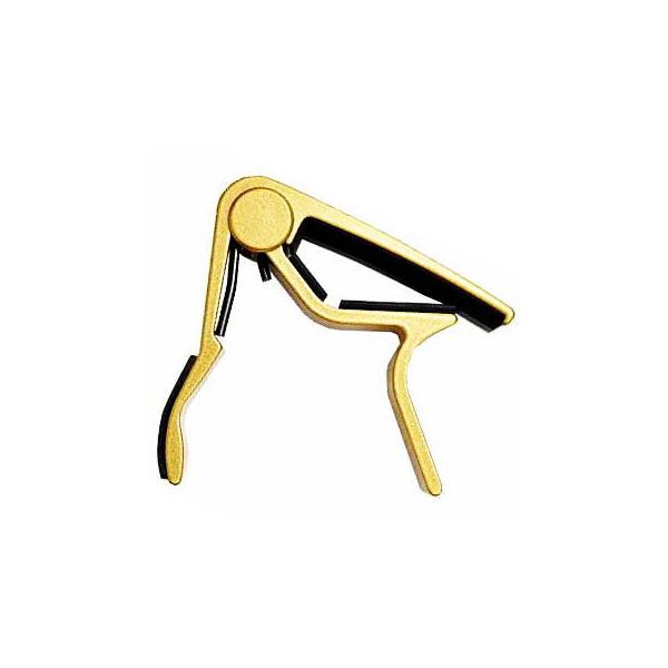 M^[pJ|^Xg _bv DUNLOP TRIGGER ACOUSTIC GUITAR CAPO 83CG Curved Gold