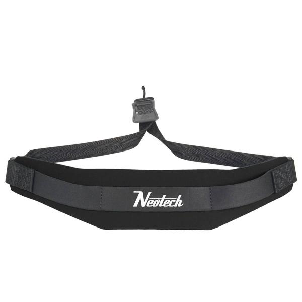 Neotech ネオテック ソフトストラップ サックス用 レギュラー ブラック  【メタルフック】