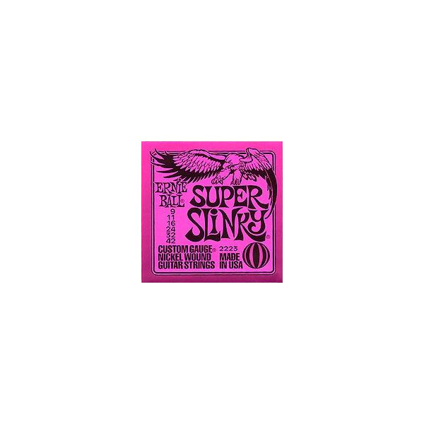 GLM^[  09-42 A[j[{[ X[p[XL[ 2223 ERNIE BALL SUPER SLINKY