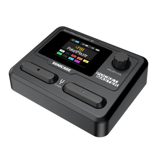 Sonicake Pocket Master QME-10 ブラックポケットマスター マルチエフェクターPocket Master（ポケットマスター）は、コンパクトなマルチエフェクターで、強力な回路設計と高品質なデジタルエフェクトを備えてい...
