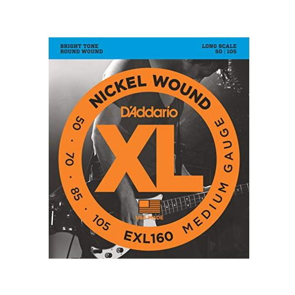 GLx[X  __I D'Addario EXL160 Medium 050-105