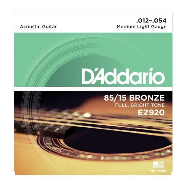 y5ZbgzD'Addario __I AR[XeBbNM^[  85/15 AMERICAN BRONZE EZ920 Medium Light 012-054