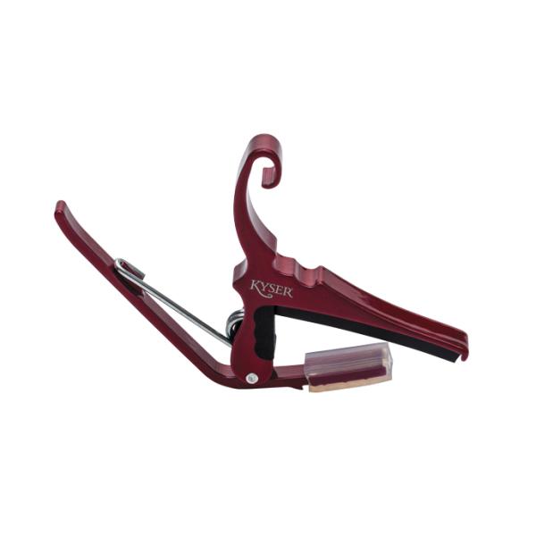 KYSER J|^Xg KG6RA Red QUICK-CHANGE CAPO ARM GLM^[ J|