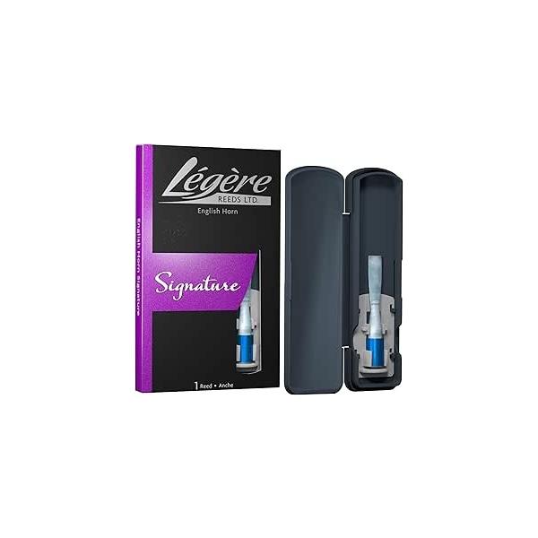 好評発売中のレジェールから「シグネチャーシリーズ イングリッシュホルン用」が発売となりました。ケーンリードと同等の音色と吹奏感が得られ、環境に左右されずにご使用いただけます。強度はM・MHの2種類です。■イングリッシュホルン用■強度：MH【...