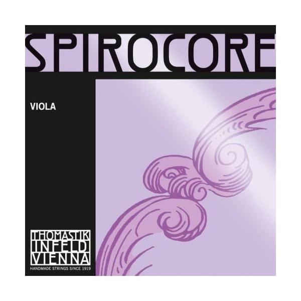 Spirocore Viola Stringｓ SET A.D.G.CTHOMASTIK-INFELD スピロコア ビオラ弦 セット  オーケスラはもちろん、ジャズ、ポップスでも使用されるスタンダードな弦です。明るい音色が特徴です。トマステ...