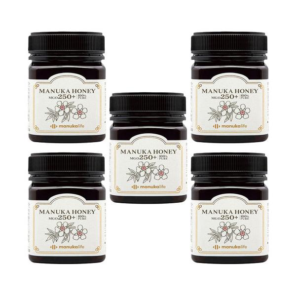 Iwatani(食品) オーストラリア産マヌカハニーMGO250+ 5個 Iwatani(食品) オーストラリア産マヌカハニーMGO250+ 5個