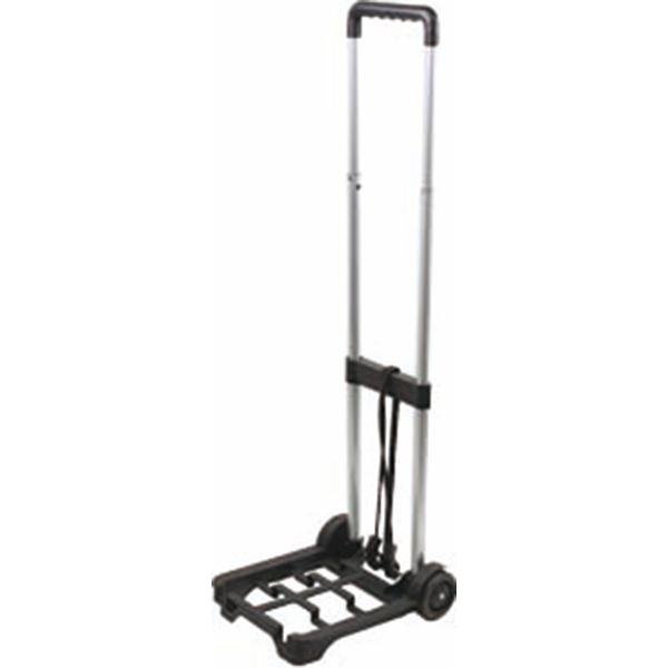 超軽量！わずか800gなのにパワフル！20kgの重さの物もラクラク運べます。サビや汚れに強い樹脂＆アルミ製。使用しないときにはコンパクトに収納できるので旅行やアウトドアにも最適！◆商品サイズ　 使用時／約245×300×895mm　折畳時／...