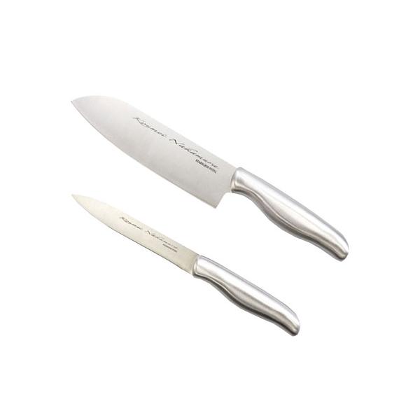 中村孝明 ステンレスサンド万能包丁 ぺティナイフ 包丁セット : 生活