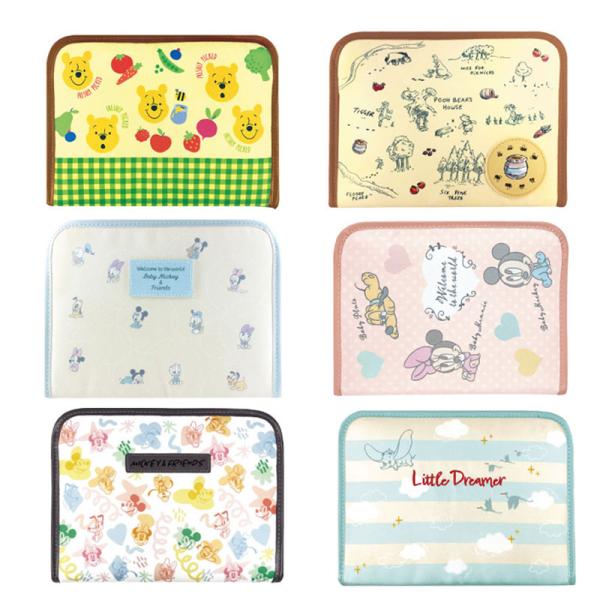 ディズニーキャラクターが大集合！コの字型ファスナーのマルチケースです。何が入っているか見えやすいジャバラ式。大容量なので母子手帳ケースにはもちろん、通帳ケースや診察券とお薬手帳を入れて病院用ポーチとして。使いやすさに加え、かさばりにくいスリ...