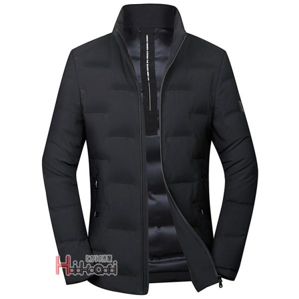 ダウンジャケット メンズ 無地 冬物 秋冬 軽量 ビジネス ダウンコート ダウンメンズ 立ち襟 防寒 Ota V Luck 通販 Yahoo ショッピング