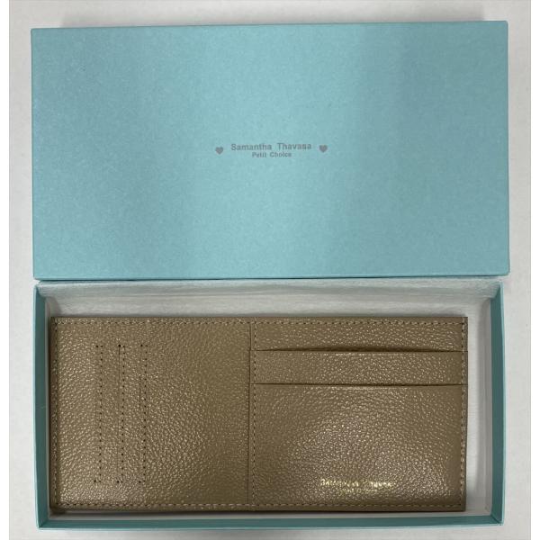 【併売商品】Samantha Thavasa/サマンサタバサ カードケース グレージュ　【中古】