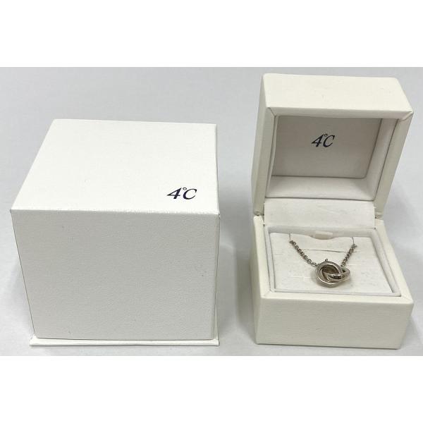 【併売商品】4℃/ヨンドシー　シルバーネックレス 【中古】
