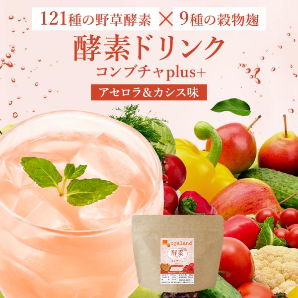 ポイント10倍 酵素ドリンク コンブチャ ダイエットドリンク 80g 植物