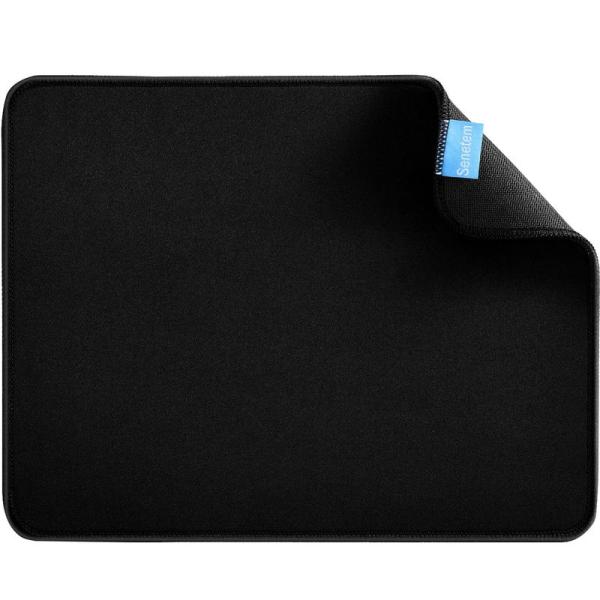 【商品名】　Senetem マウスパッド ゲーミングマウスパッド マウス パッド ゴム 小型 28cm×22cm×0.2cm 滑り止め レーザー&amp;光学式 【商品説明】　・【なめらかな表面】：高密度の編込みで滑らかな表面を作り、爽快な...