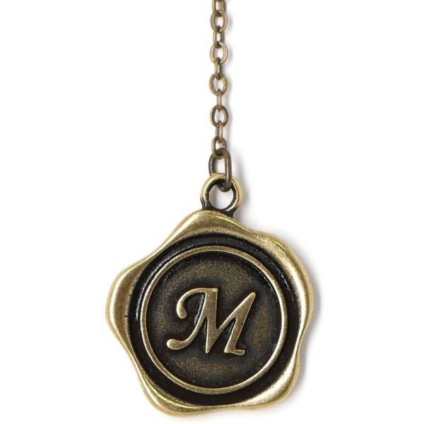 ブックマーク シーリングM 栞 しおり イニシャル 読書 ギフト BKB-7826 スリップオン