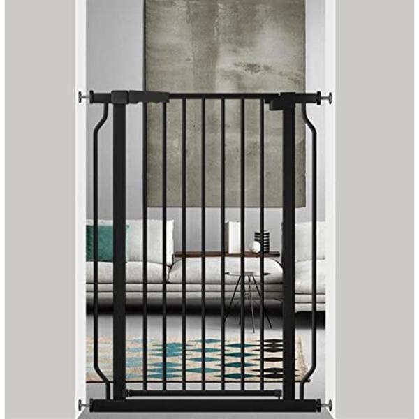 【商品名】　Seogva ベビーゲート ハイタイプ 高さ103cm 拡張フレーム付き 自動ロック 高さ100cm以上つっぱり式 穴開け不要 前後90度開 【商品説明】　・「オーペンキープ＆オートクローズ」前後90度開閉することが可能でござい...