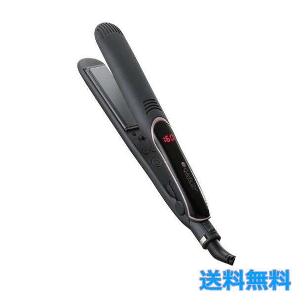 髪の水分バランスを整え、美しいツヤとストレートヘアにプレミアムクレイツイオンが潤いを閉じ込め水分蒸発を制御プレート部に従来のクレイツイオン加工を高めたプレミアムクレイツイオンを配合。プレミアムクレイツイオンの遠赤外線効果により、スタイリング...