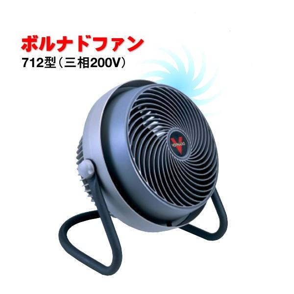 循環扇 ボルナドファン 712型 三相200V VORNADO(ボルネード