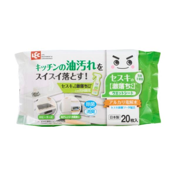 レック　セスキの激落ちくんシート　キッチン用　20枚入