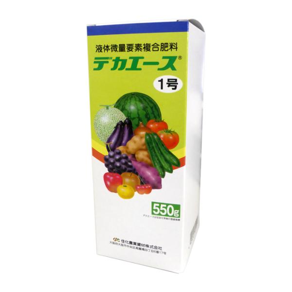 液体微量窒素複合肥料　デカエース1号　550g