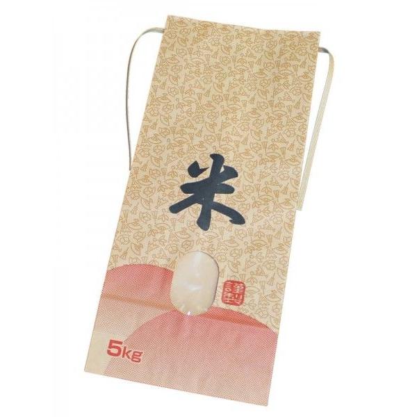 新品✻5㎏用米袋　わら模様　高級和紙　窓付✻190枚 米袋(クラフト) 窓付き 5kg 10枚束 : 農家のお店おてんとさん - 通販