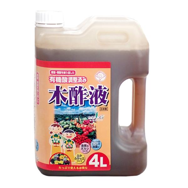 他サイト： 有機酸調整済み　木酢液　4Lの商品画像