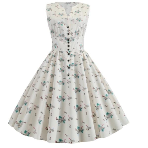 レトロ ワンピース 50年代の価格と最安値 おすすめ通販を激安で