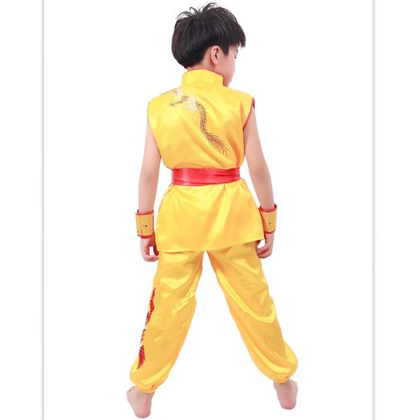 子供用チャイナ服上下セット少林拳 武術表演服 長袖カンフー袖無し武僧 演武 中国武術衣裳カンフー着 子ども 男の子 女の子 龍柄 太極拳服 二点送料無料 Buyee Buyee Japanese Proxy Service Buy From Japan Bot Online